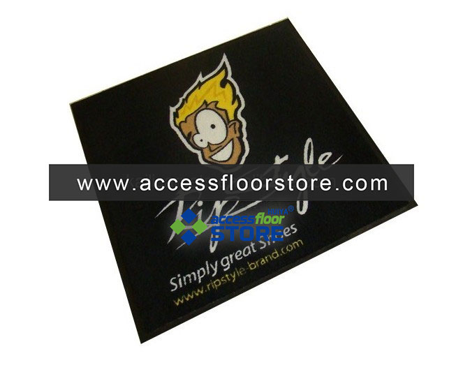 Custom Toilet Carpet Cute Mat Rubber Scraper Logo Mats