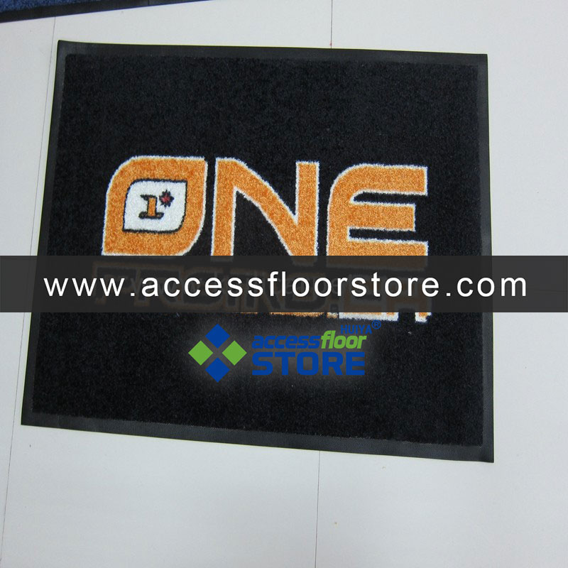 Custom Toilet Carpet Cute Mat Rubber Scraper Logo Mats