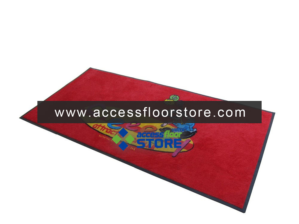 Custom Printed Car Mats Aubusson Carpet Floor Mats With Logo With Rubber Backing