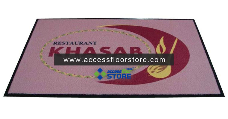 Custom Chinesemat Pink Floor Mats For Restaurant