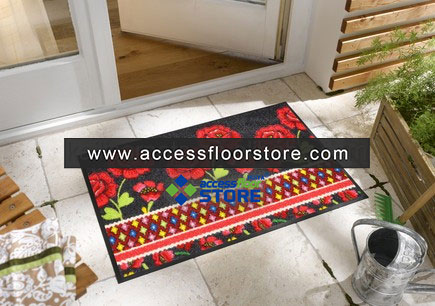 Yoga Custom Logo Mat Anti Slip Printed Logo Doormat