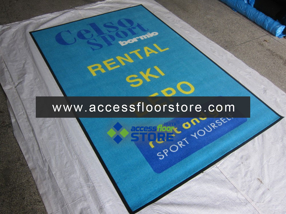 Custom Entrance Logo Mat Rubber Scraper Logo Mats