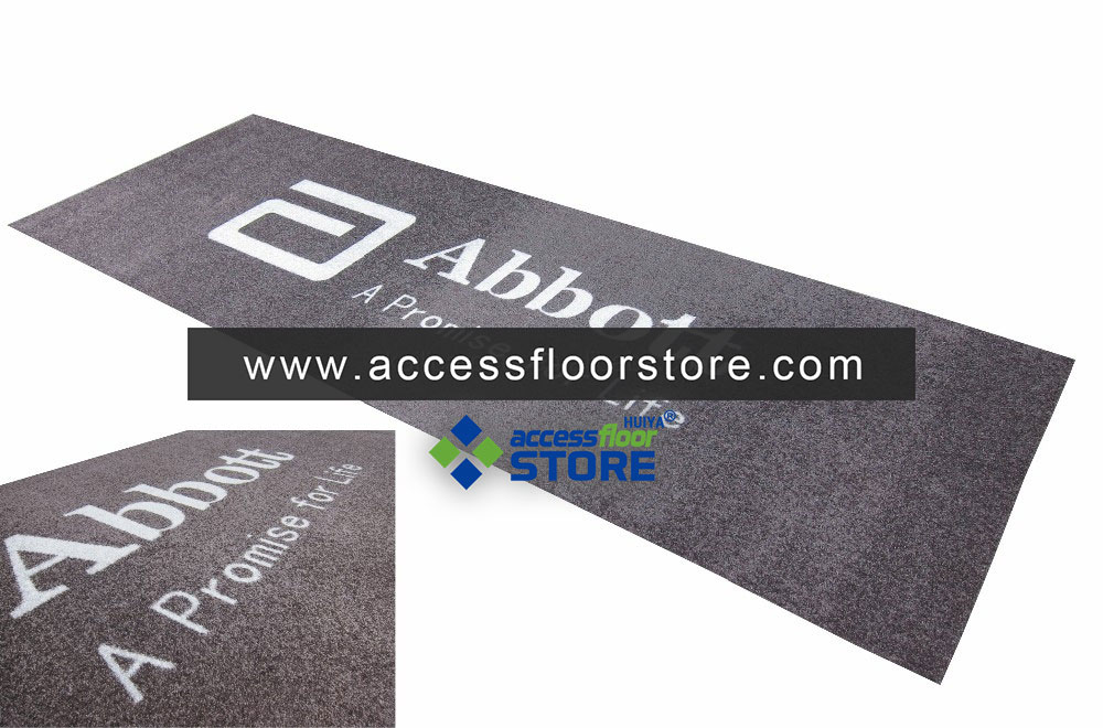 Customized Hand Tufted Puzzle Roll Personalised Door Heavy Duty Doormat Pvc Logo Plastic Door