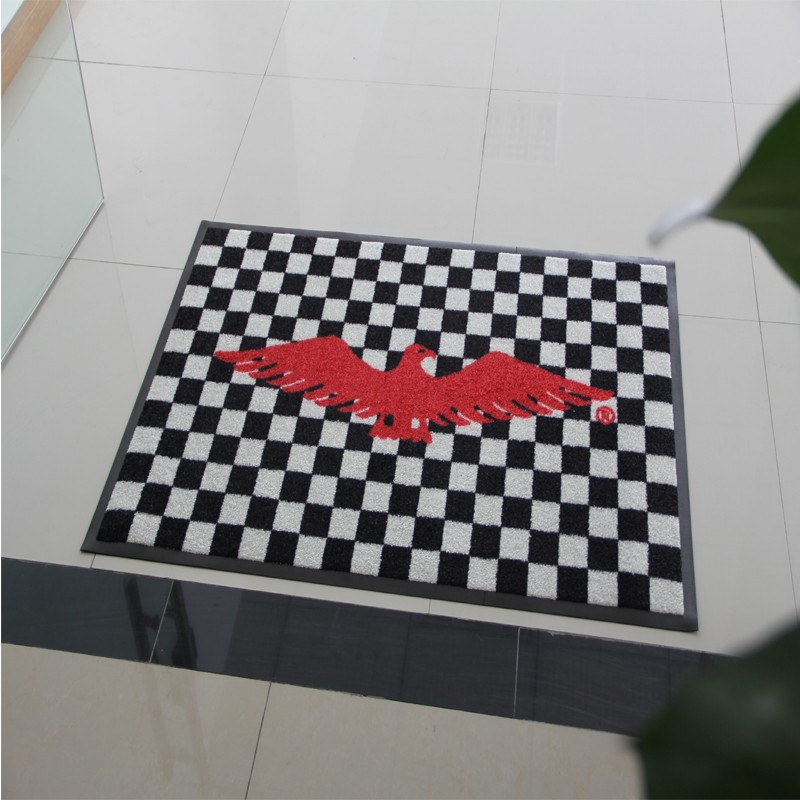 Salon Floor Doormat Indoor Kitchen Rug Sublimation Car Door Custom Printed