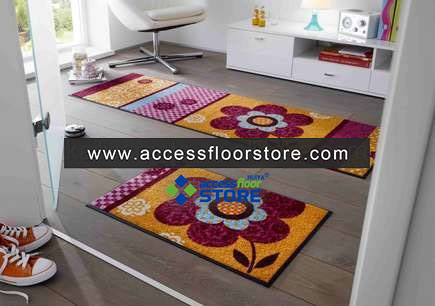 Custom Carpet Car Anti Slip Printed Wood Carpet