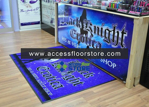 Muslim Praying Rubber Back Floor Prayer Luxury Mat