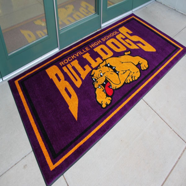 Custom Outdoor Rubber Front Door Mats Personalized Design Logo Mat