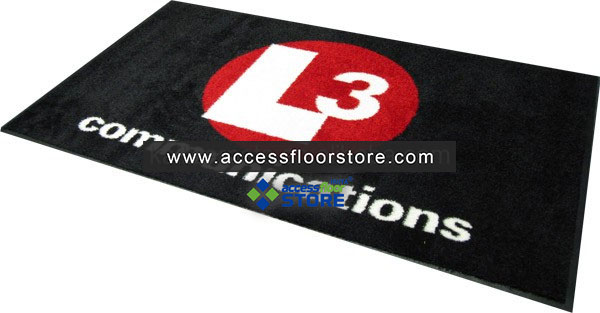 Dust Control Rubber Logo MatFloor Mat Entrance Mat with Rubber Backing custom game mat