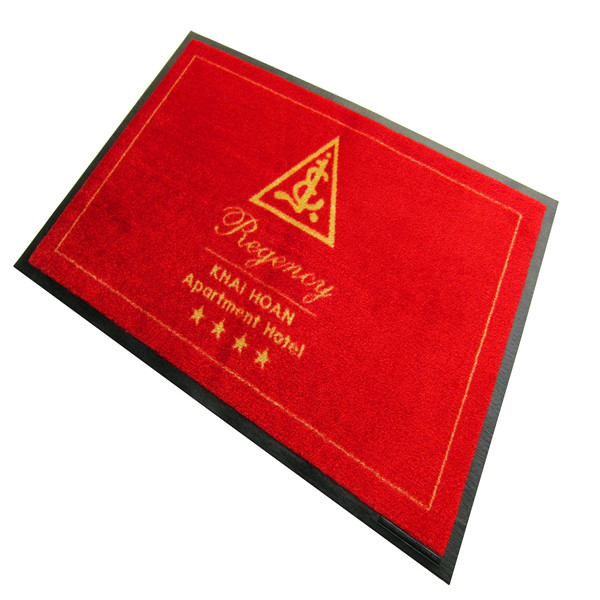 Custom Indoor Floor Sublimation White Rubber Floor Door Mats For Dye Sublimation