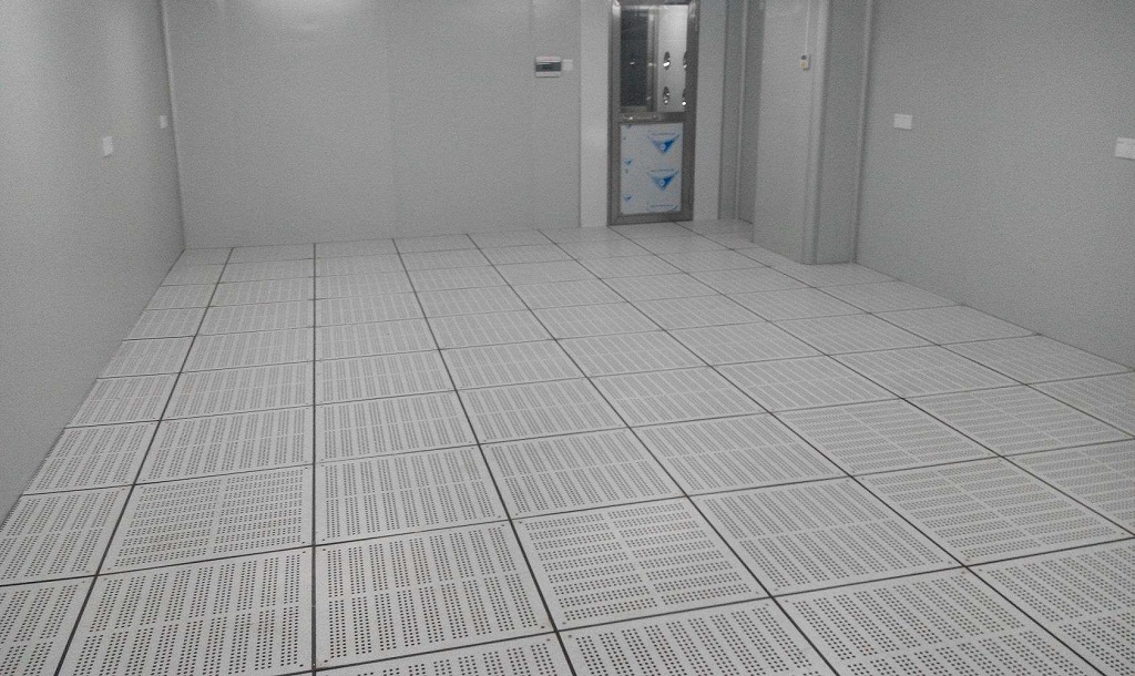 Clean Room Raised Floor System Installation