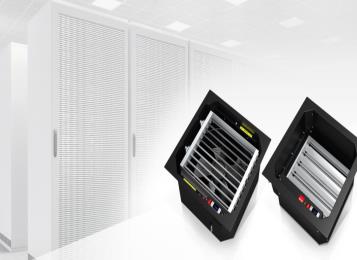 Raised Floor Airflow Temperature Controlled Unit (Underfloor VAV Damper & EC Fan) Improve Efficiency Significantly