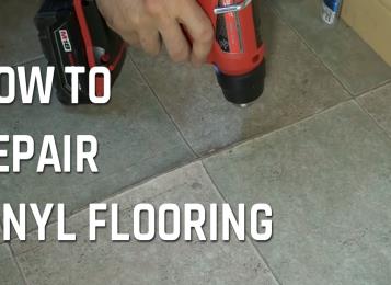 How To Repair Scratches, Rips, Bubbles, Seams, Curling On Vinyl Sheet Floor & PVC Tiles | Vinyl Flooring Fast Fix