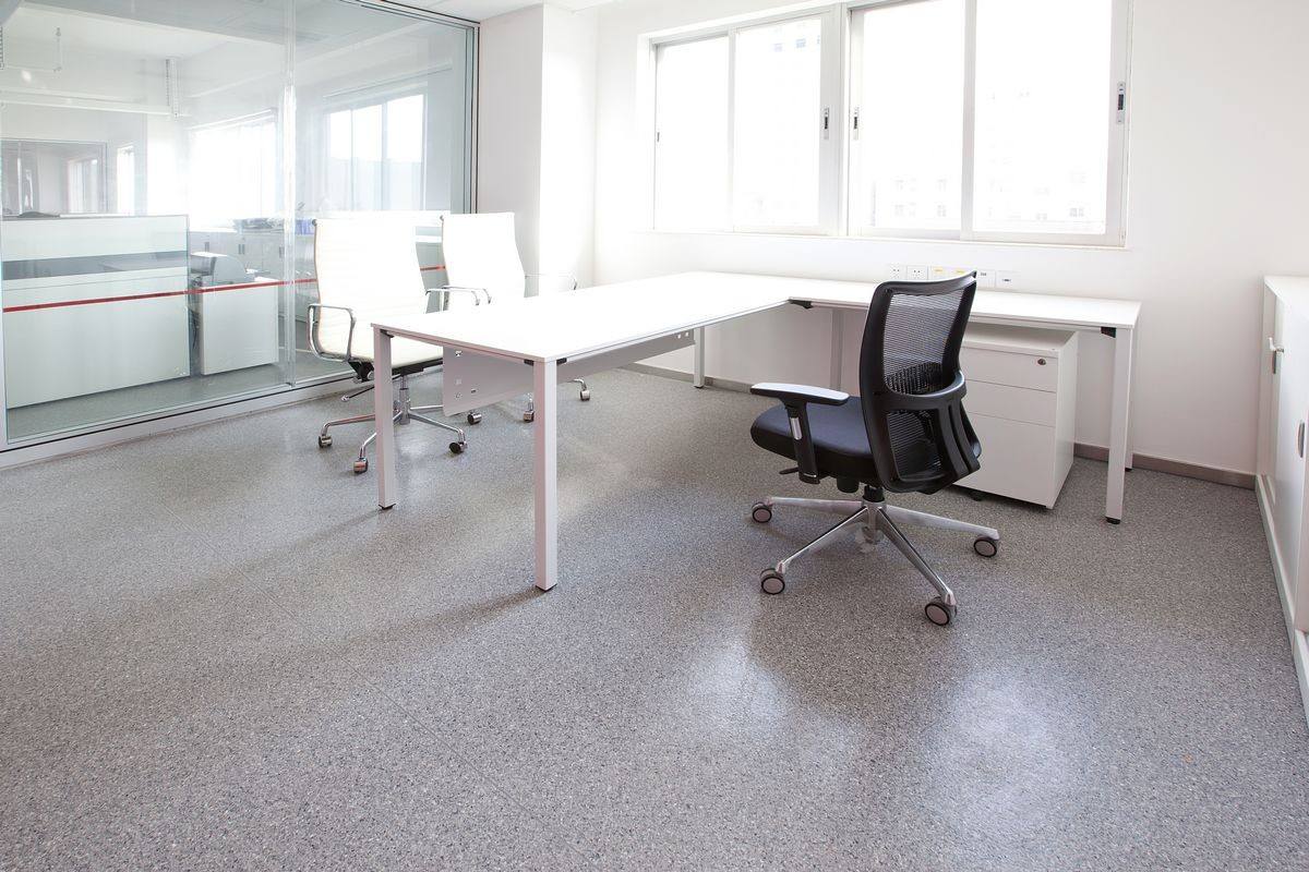 Vinyl Flooring For Office - Huiya Office Vinyl PVC Floor Sheet & Tiles |  