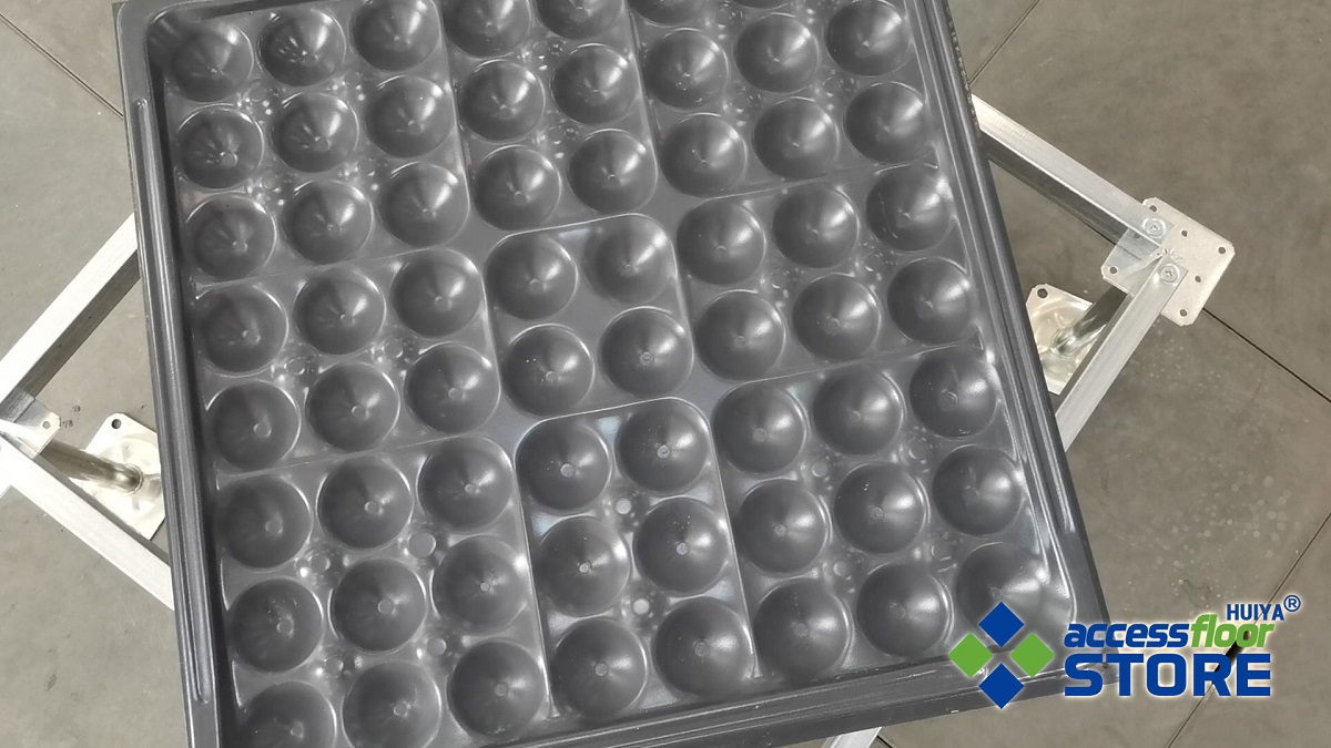 Commercial PVC Carpet Raised Access Floor Panel Bottom Commercial PVC Carpet Raised Access Floor Panel Bottom