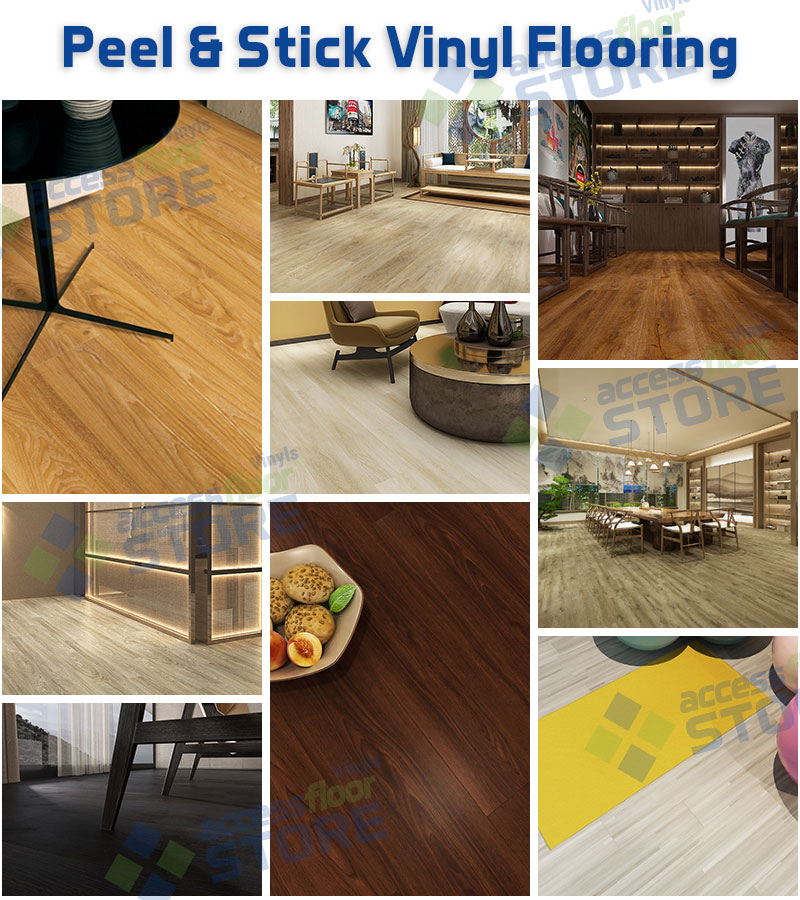 Self Adhesive Vinyl Planks & Peel and Stick Vinyl Floor Tiles