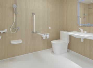 Modular Bathroom & Pods Flooring Idea Solution - GRC (Glassfibre Reinforced Concrete) Raised Floor