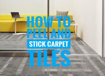 How to Peel and Stick Carpet Tiles