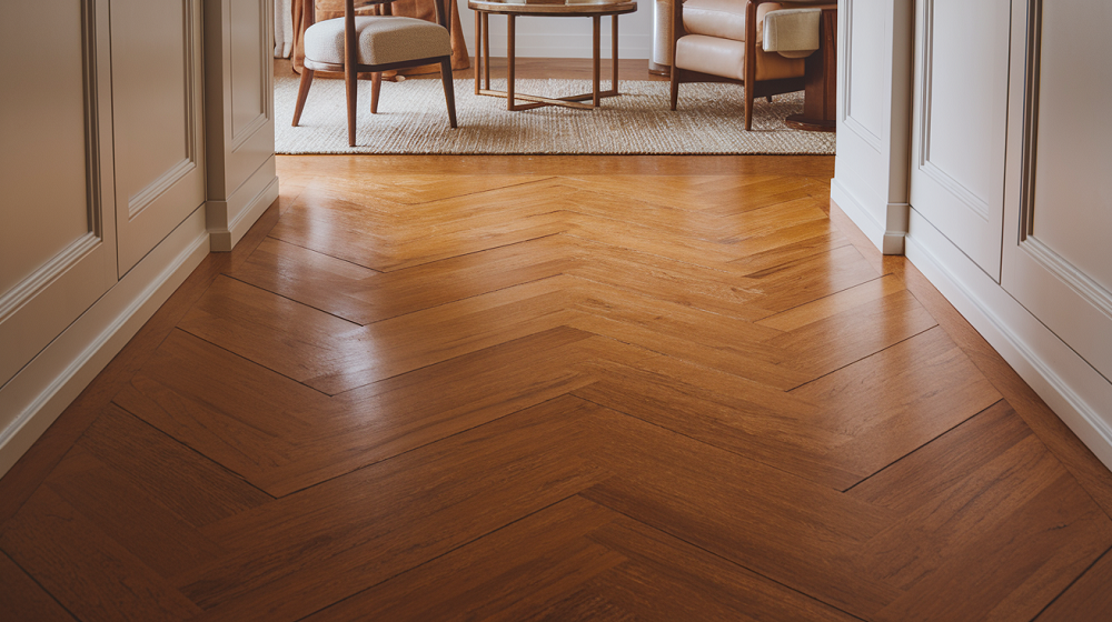 Hardwood Floor Stain Color Treands 2025 - 2. Warm Honey Tones.png